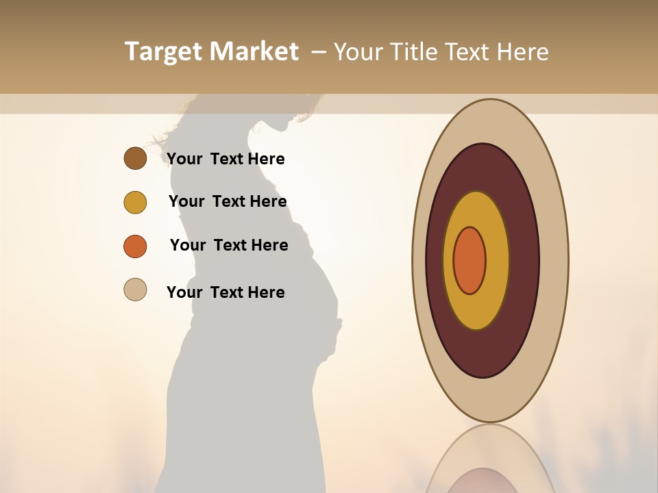 Person Young Woman PowerPoint Template