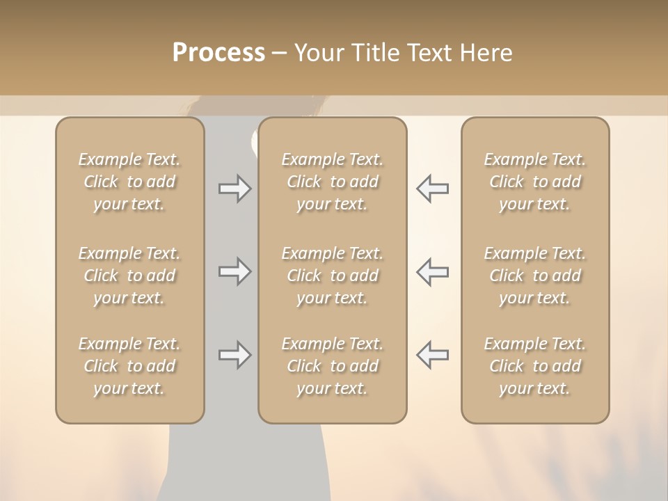 Person Young Woman PowerPoint Template