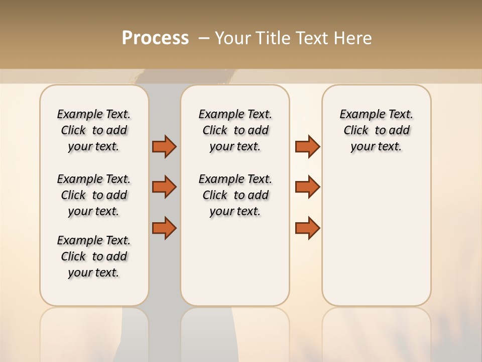 Person Young Woman PowerPoint Template