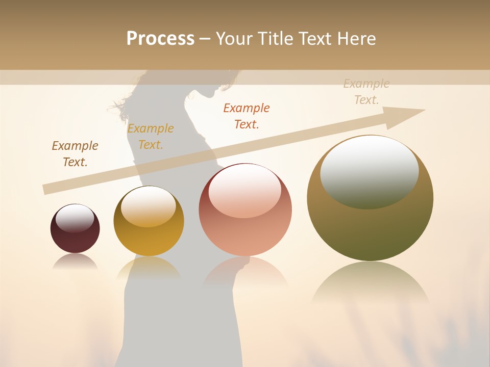 Person Young Woman PowerPoint Template