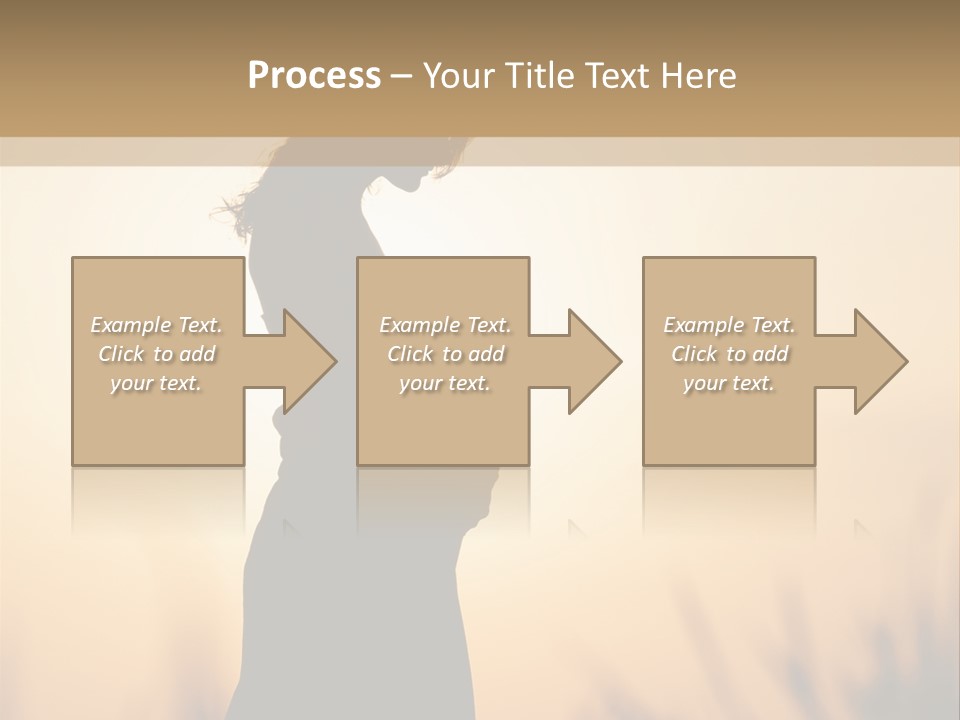 Person Young Woman PowerPoint Template