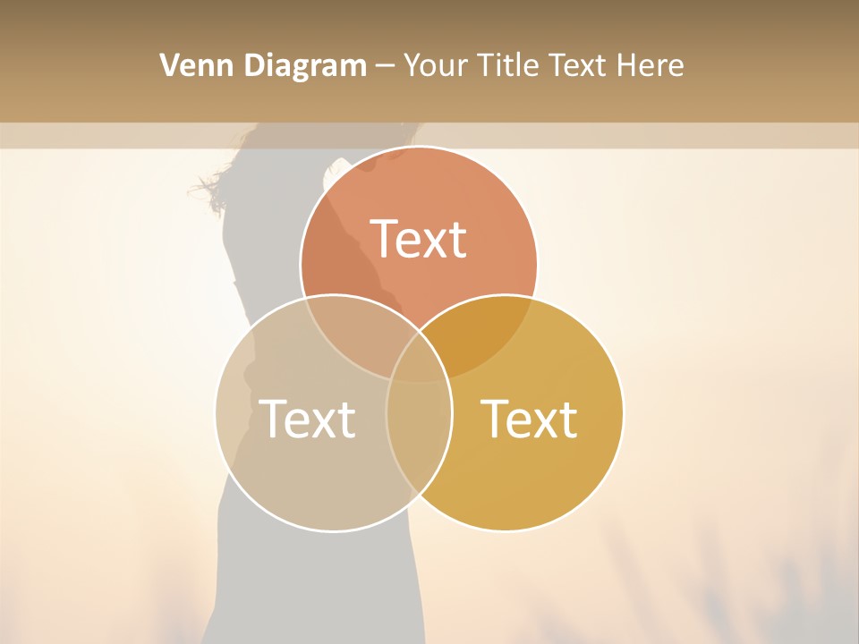 Person Young Woman PowerPoint Template