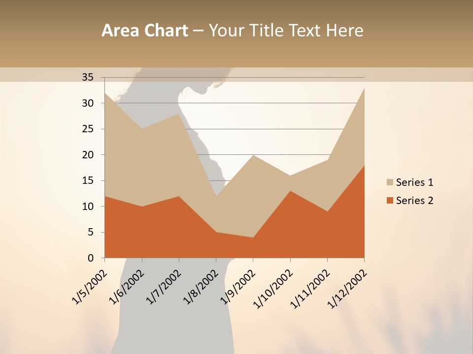 Person Young Woman PowerPoint Template