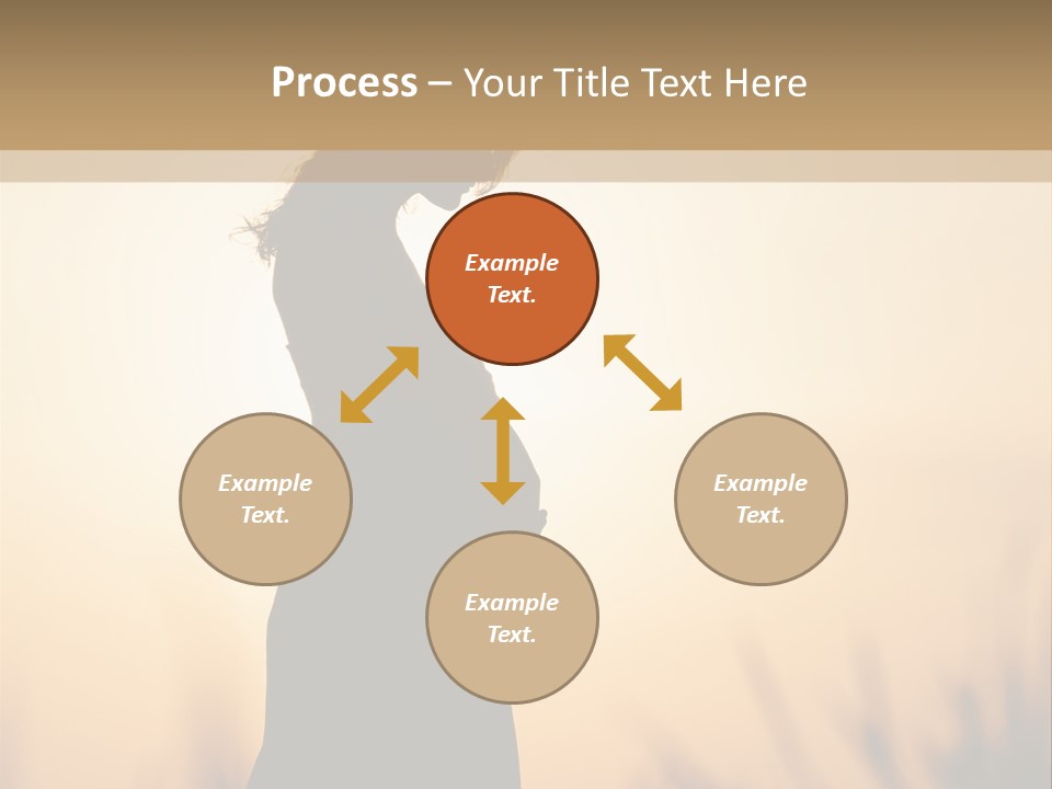 Person Young Woman PowerPoint Template