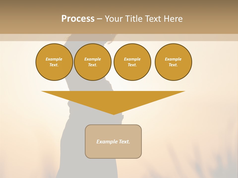 Person Young Woman PowerPoint Template