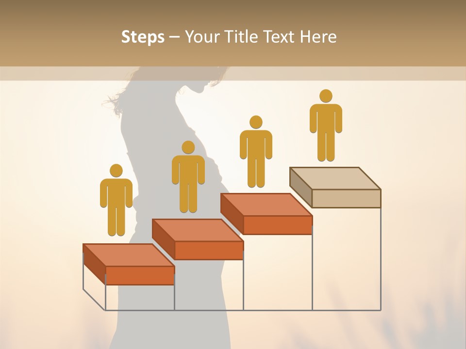 Person Young Woman PowerPoint Template