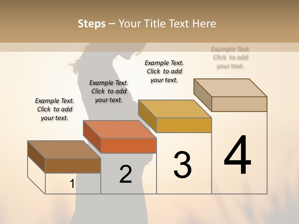 Person Young Woman PowerPoint Template