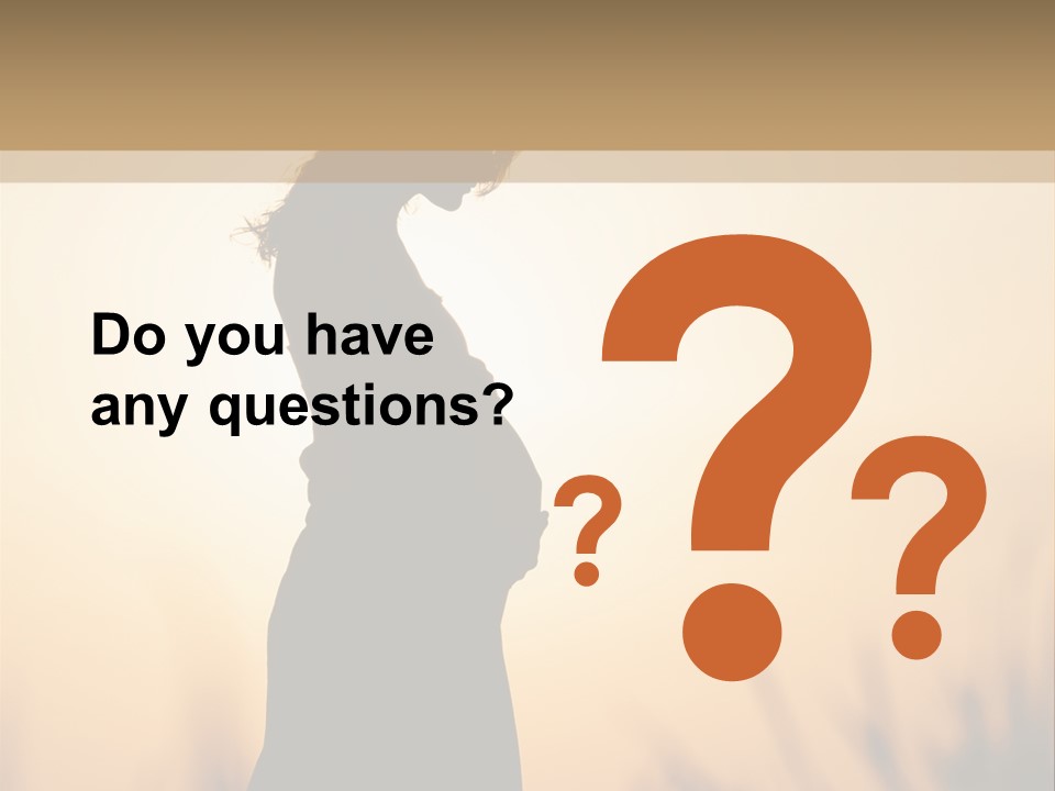 Person Young Woman PowerPoint Template