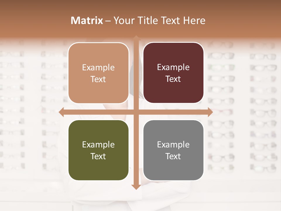 Store Shop Caucasian PowerPoint Template