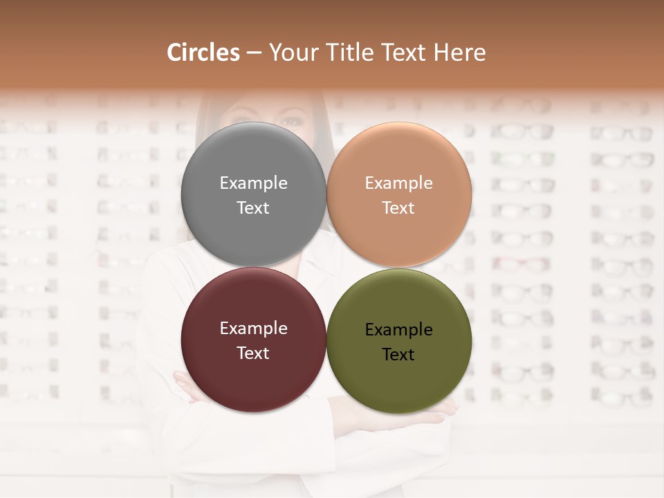 Store Shop Caucasian PowerPoint Template