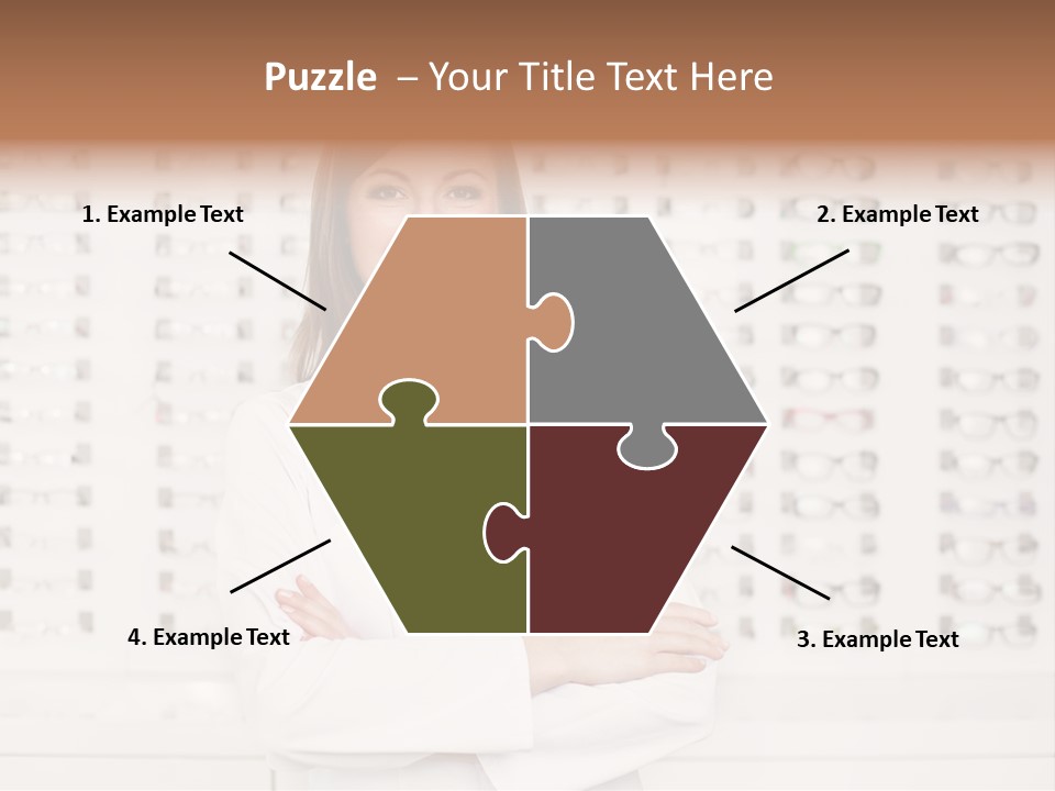 Store Shop Caucasian PowerPoint Template