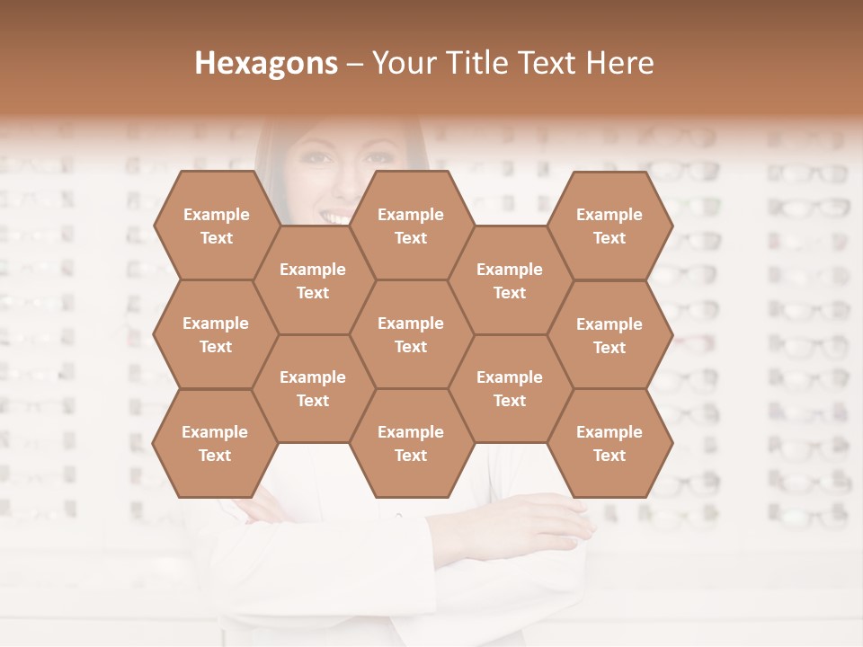 Store Shop Caucasian PowerPoint Template