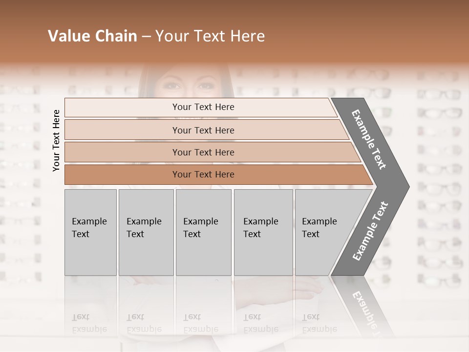 Store Shop Caucasian PowerPoint Template