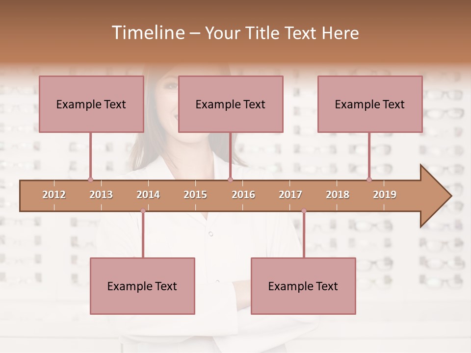 Store Shop Caucasian PowerPoint Template