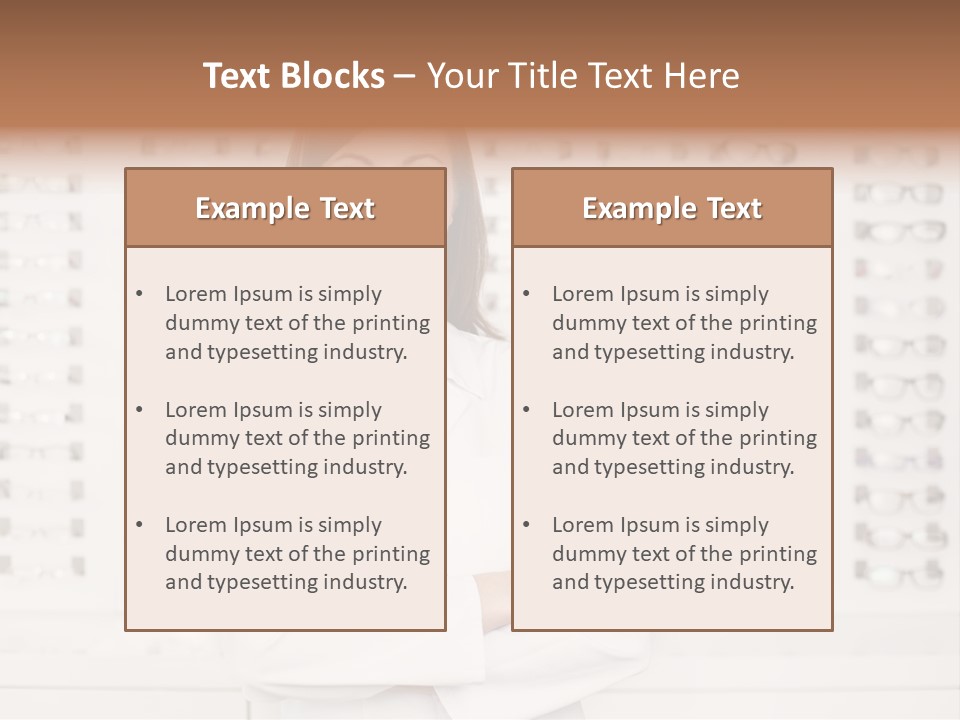 Store Shop Caucasian PowerPoint Template