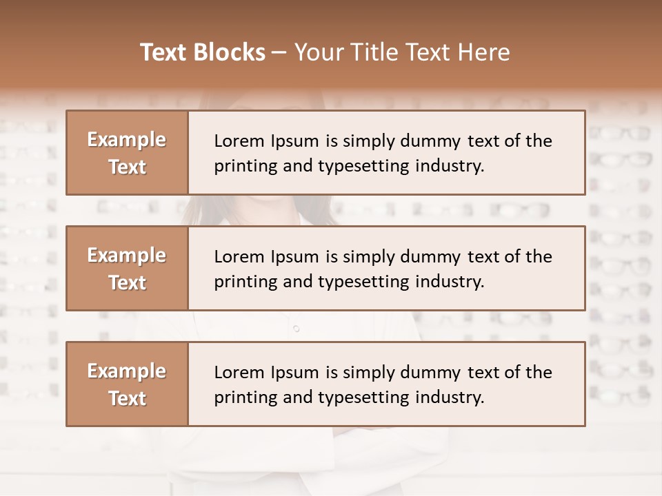 Store Shop Caucasian PowerPoint Template