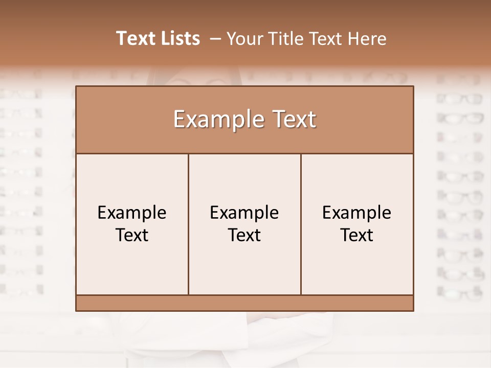 Store Shop Caucasian PowerPoint Template