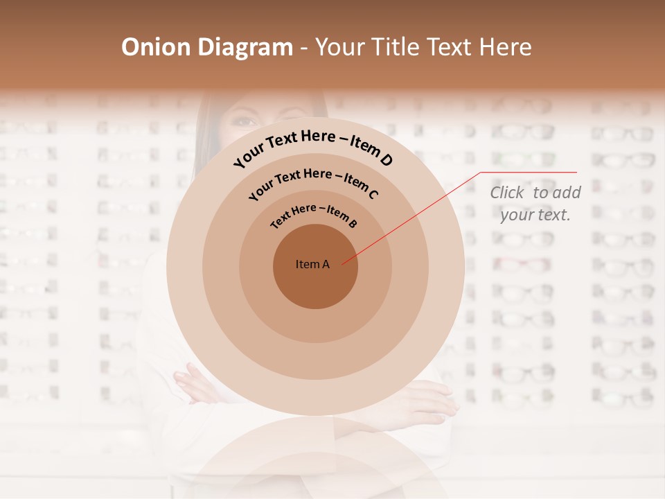 Store Shop Caucasian PowerPoint Template