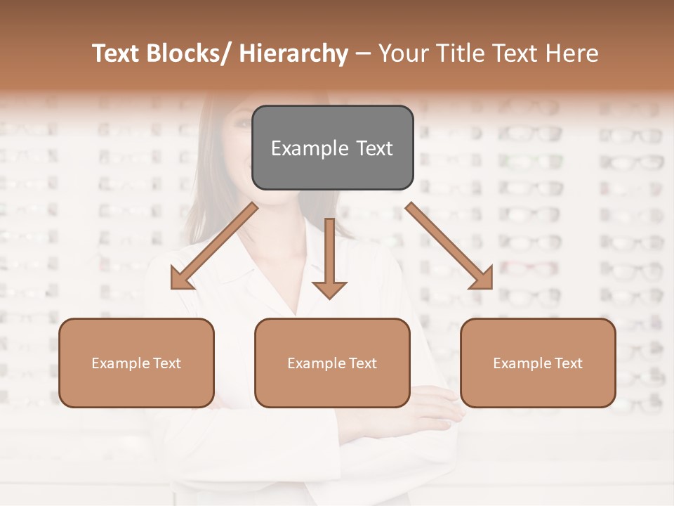 Store Shop Caucasian PowerPoint Template