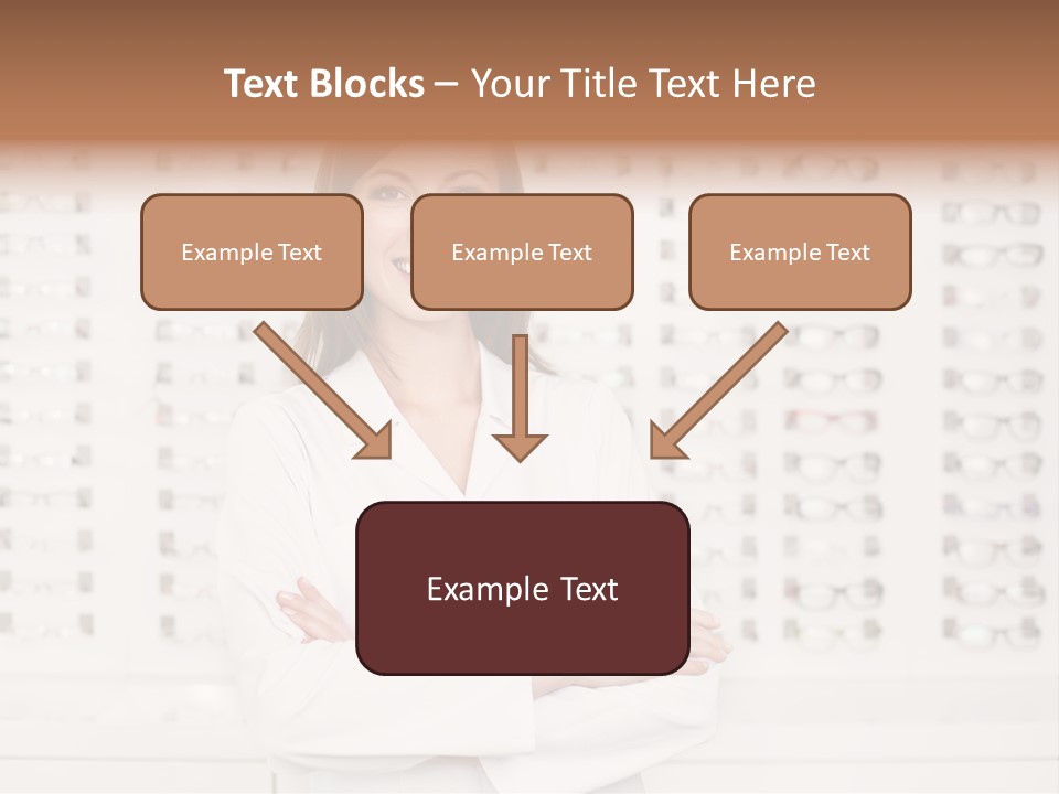 Store Shop Caucasian PowerPoint Template