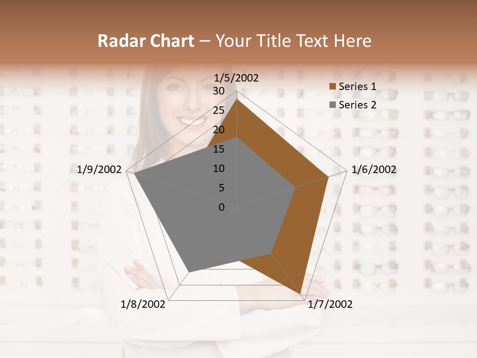 Store Shop Caucasian PowerPoint Template