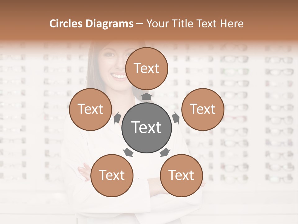 Store Shop Caucasian PowerPoint Template