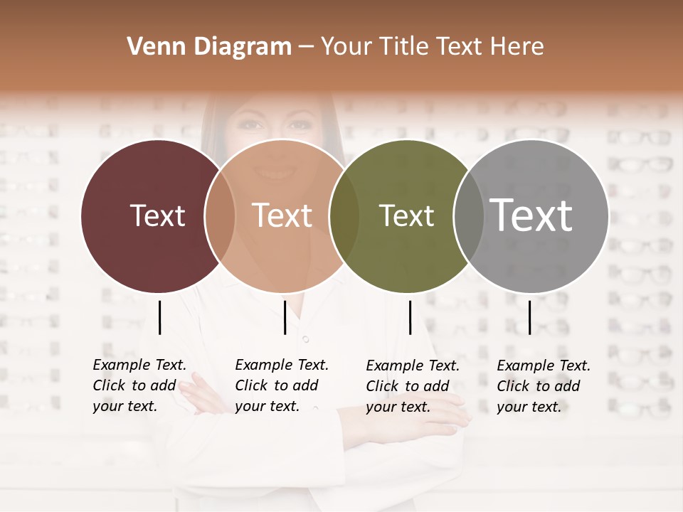 Store Shop Caucasian PowerPoint Template