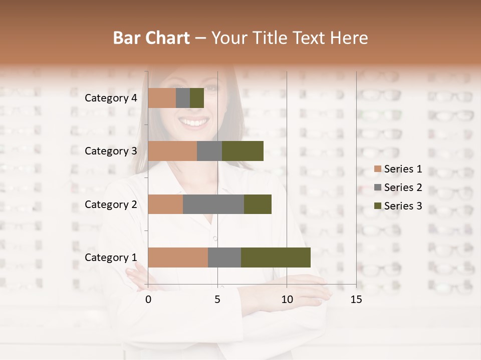 Store Shop Caucasian PowerPoint Template