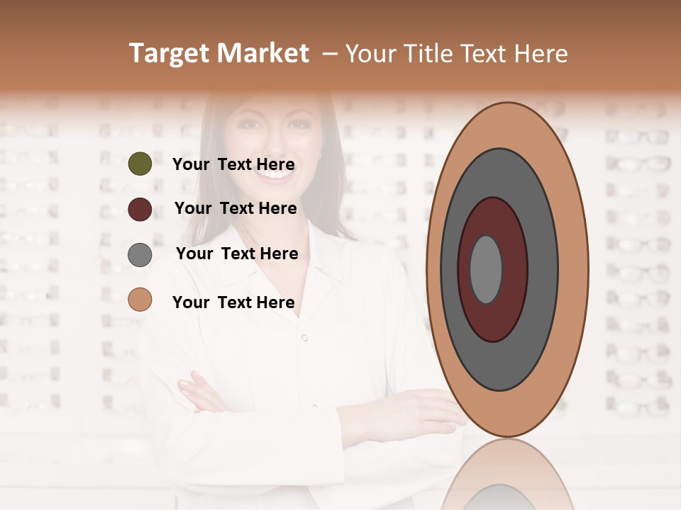 Store Shop Caucasian PowerPoint Template