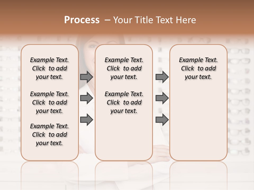 Store Shop Caucasian PowerPoint Template