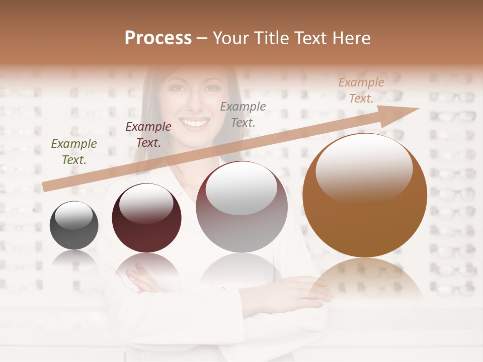 Store Shop Caucasian PowerPoint Template