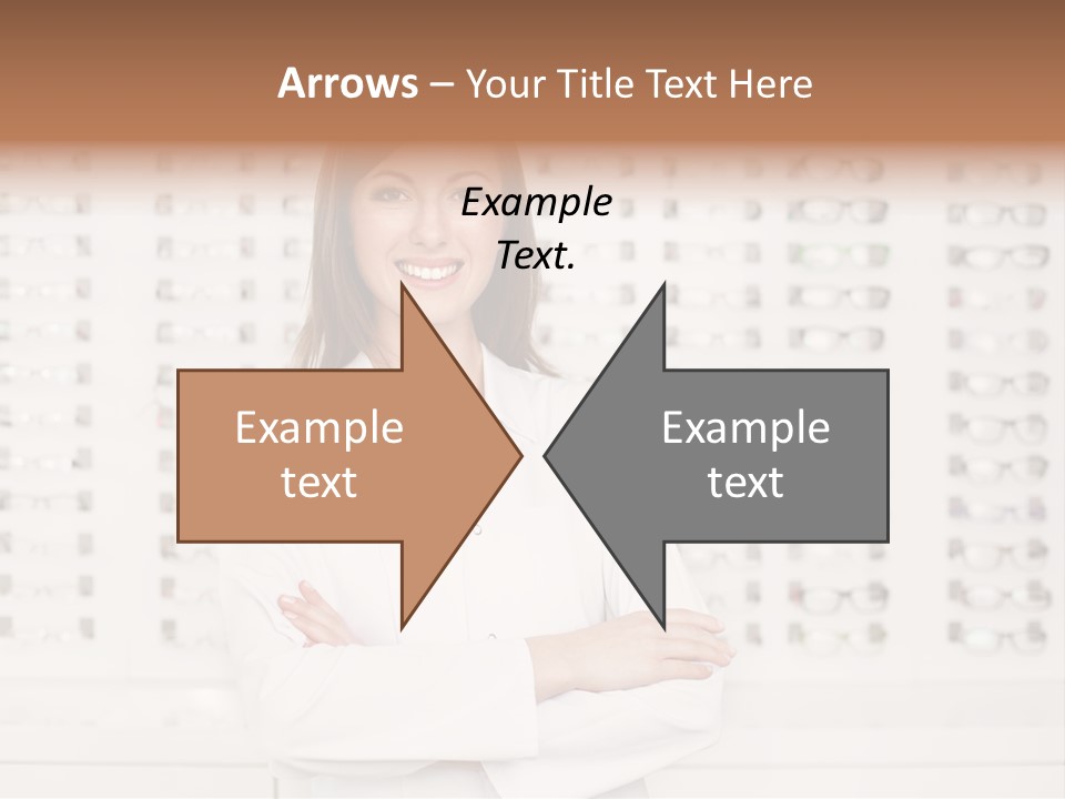 Store Shop Caucasian PowerPoint Template