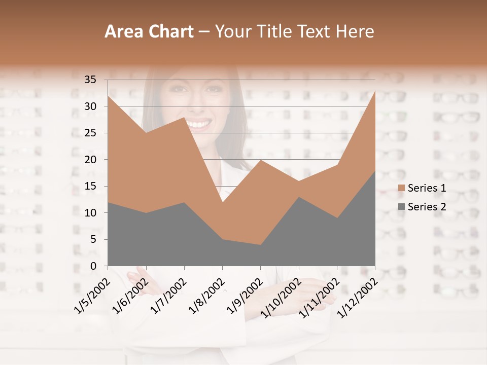 Store Shop Caucasian PowerPoint Template