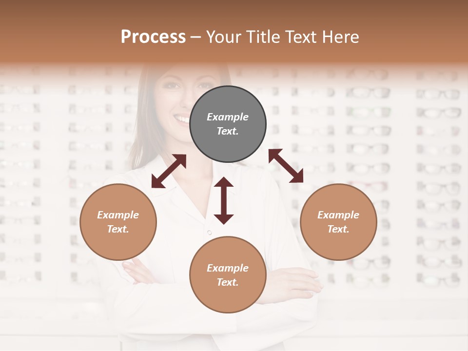 Store Shop Caucasian PowerPoint Template