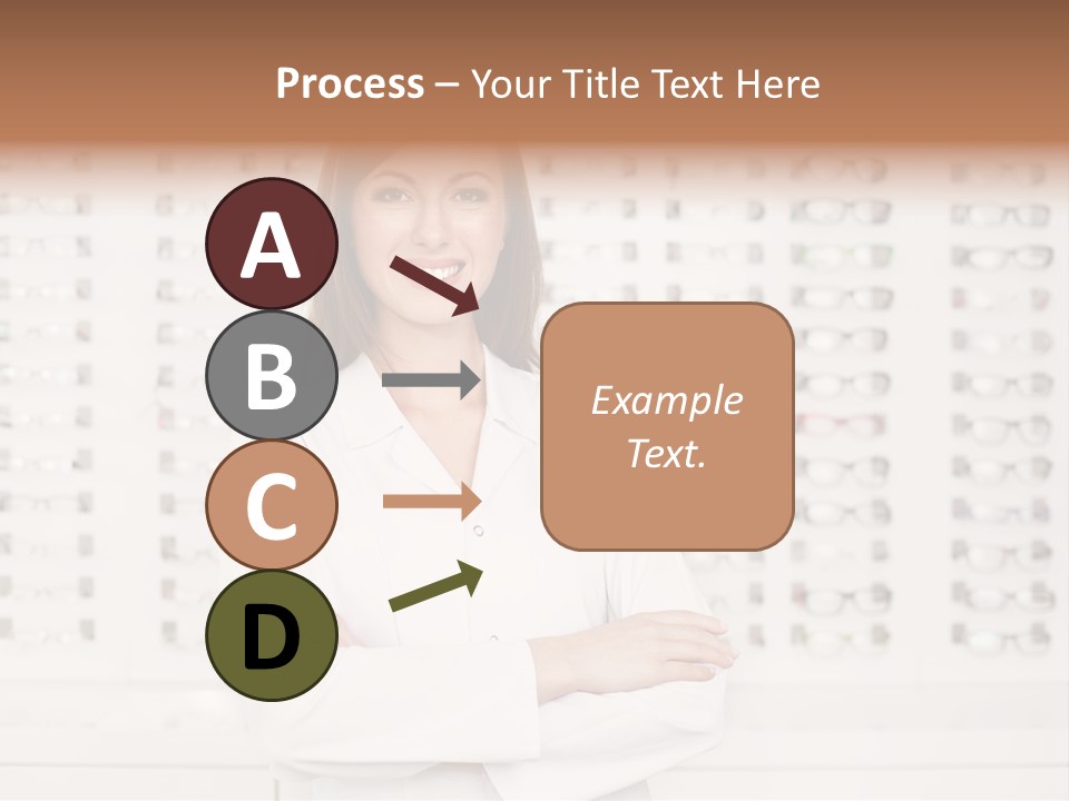 Store Shop Caucasian PowerPoint Template