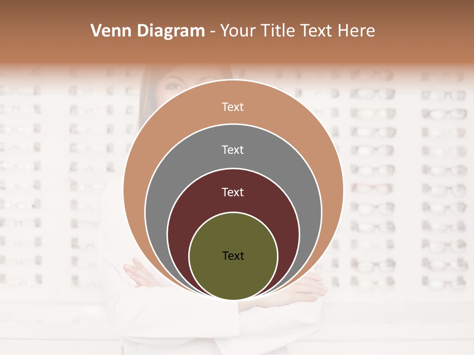 Store Shop Caucasian PowerPoint Template