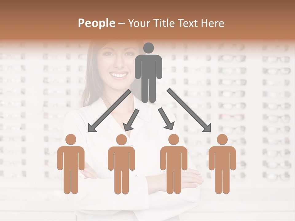 Store Shop Caucasian PowerPoint Template