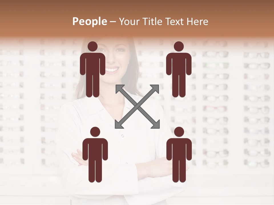 Store Shop Caucasian PowerPoint Template