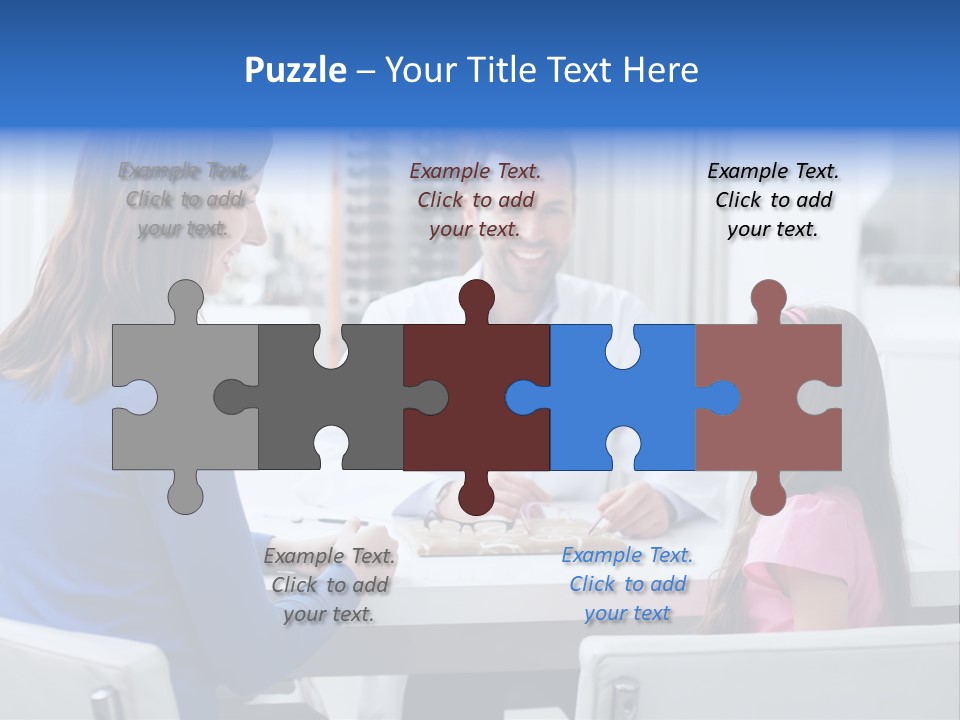 Adult Optical Vision PowerPoint Template