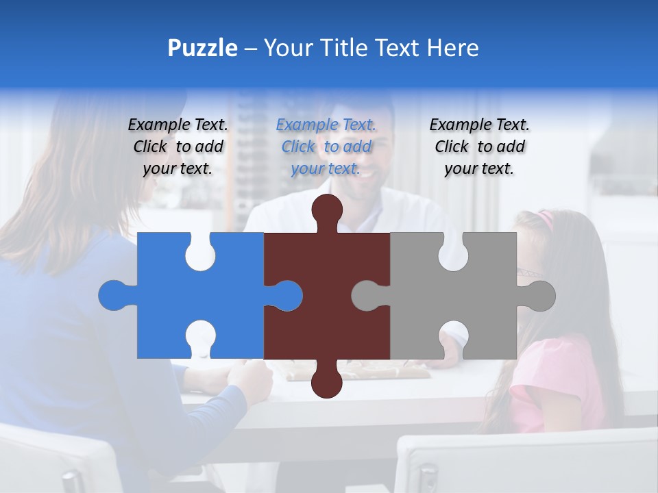 Adult Optical Vision PowerPoint Template