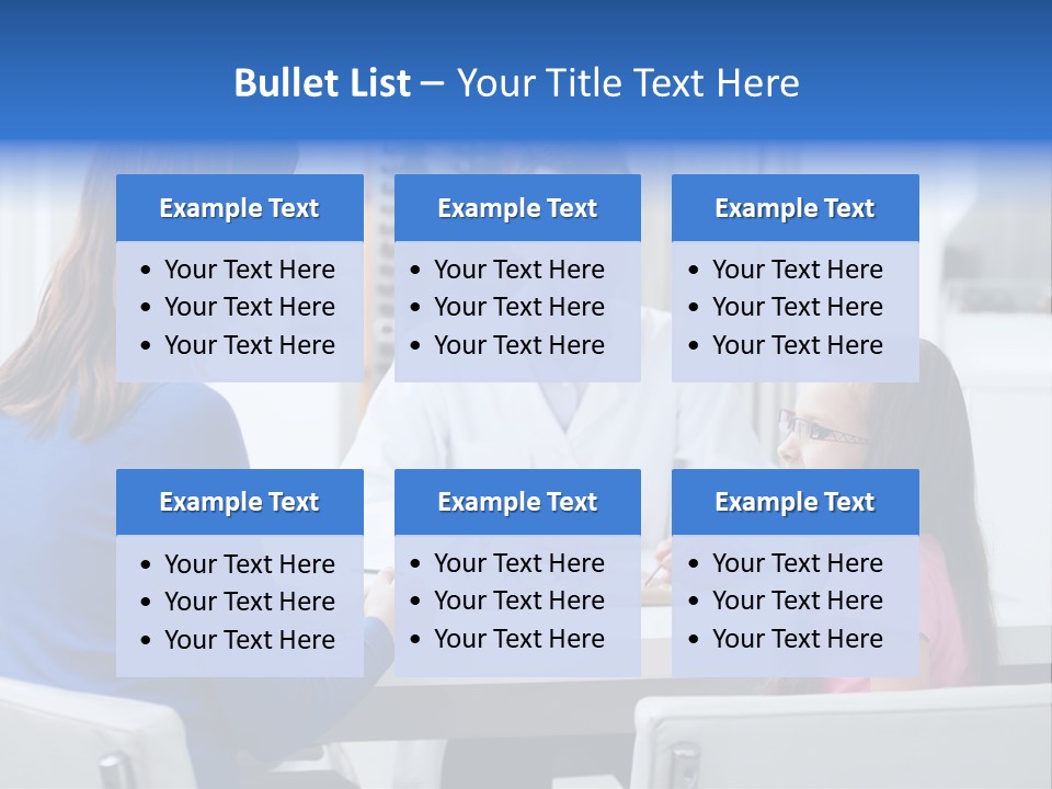 Adult Optical Vision PowerPoint Template