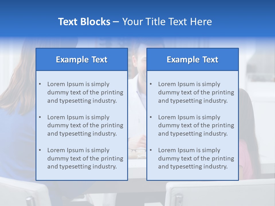 Adult Optical Vision PowerPoint Template