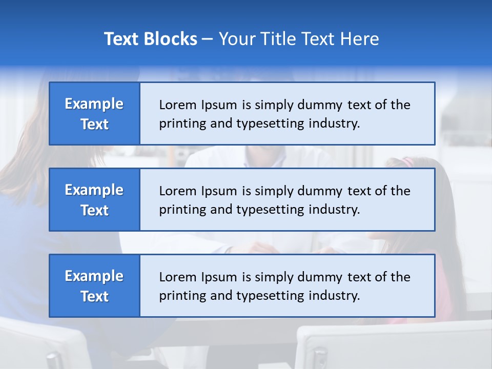 Adult Optical Vision PowerPoint Template