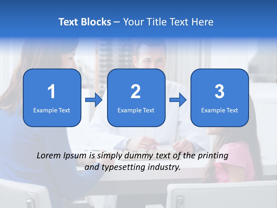 Adult Optical Vision PowerPoint Template