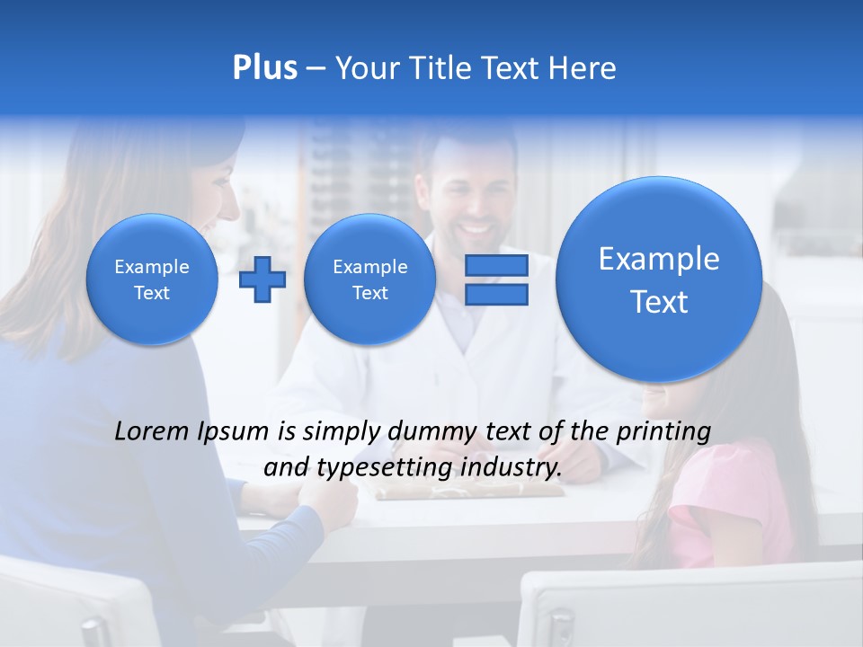 Adult Optical Vision PowerPoint Template