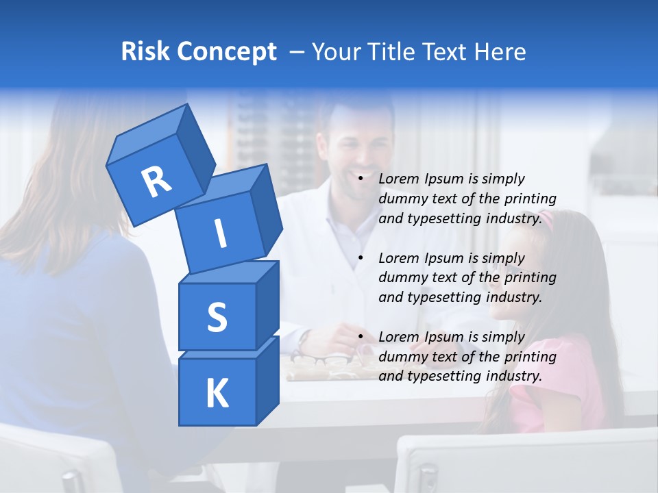 Adult Optical Vision PowerPoint Template