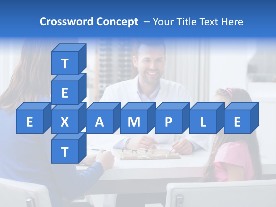 Adult Optical Vision PowerPoint Template