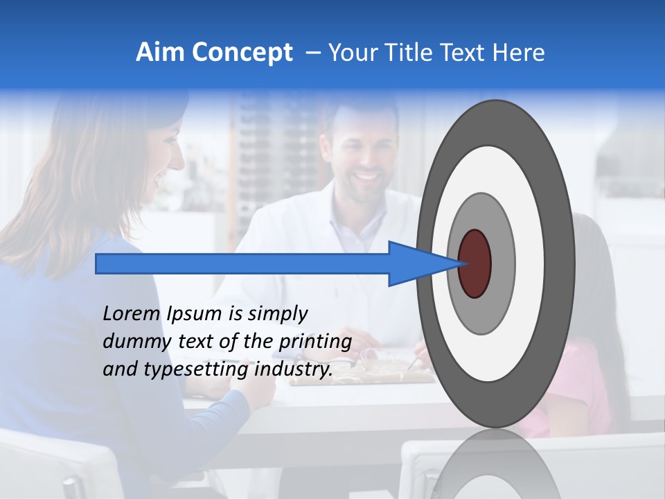 Adult Optical Vision PowerPoint Template