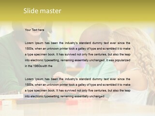 Schoolchildren Education Children PowerPoint Template