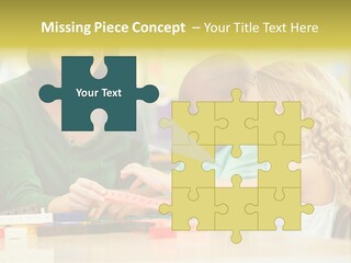 Schoolchildren Education Children PowerPoint Template